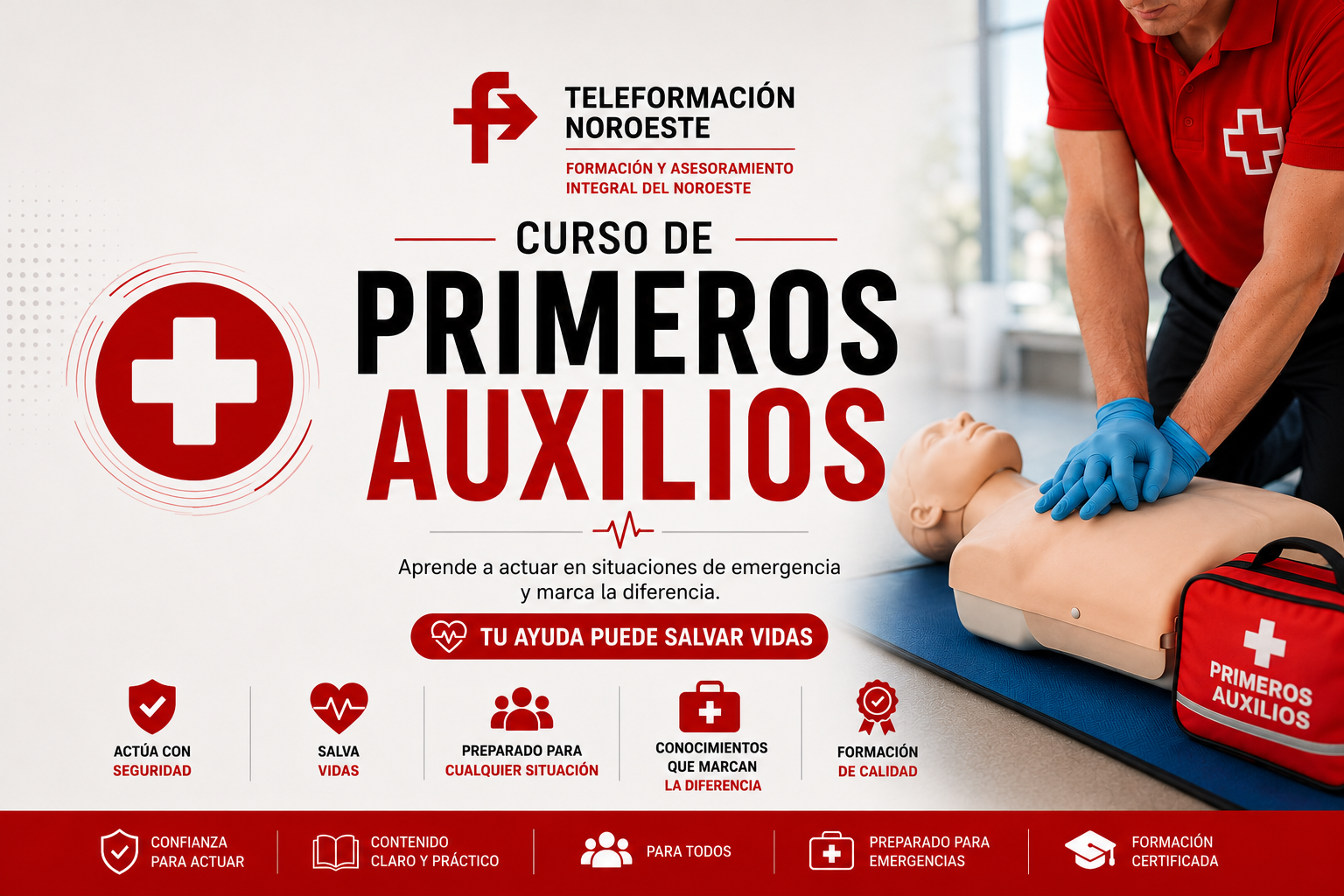 Curso de Primeros Auxilios – Nivel Básico